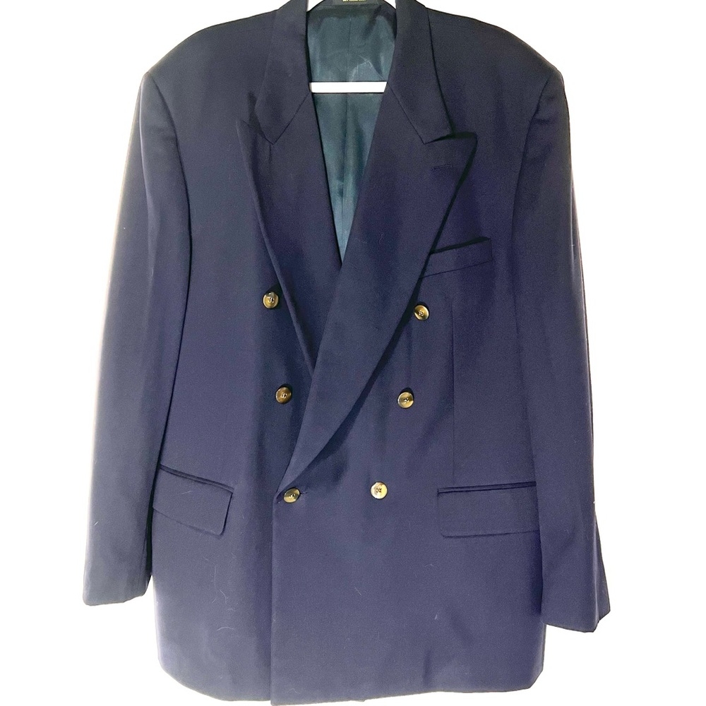 Givenchy Navy Blazer Pristine Jacket 44 Blue - image 1
